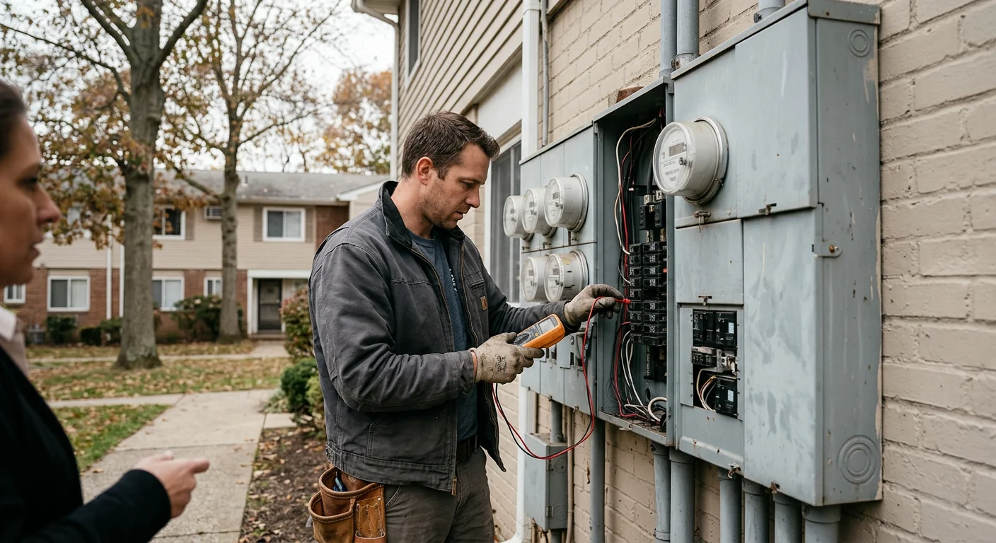 Multi-unit property panel assessment for a Commack property manager